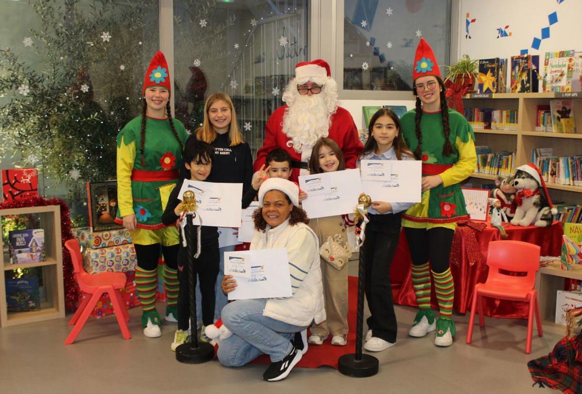 Premiados en el concurso de postales. | SERVICIO ESPECIAL