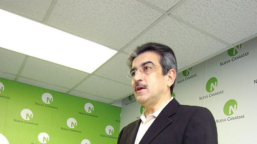 Román Rodríguez, presidente de Nueva Canarias.
