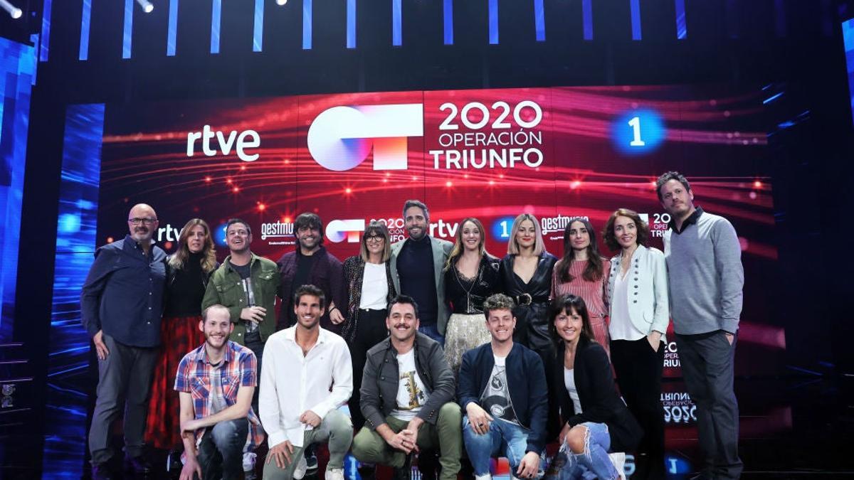 Profesores de Operación Triunfo 2020