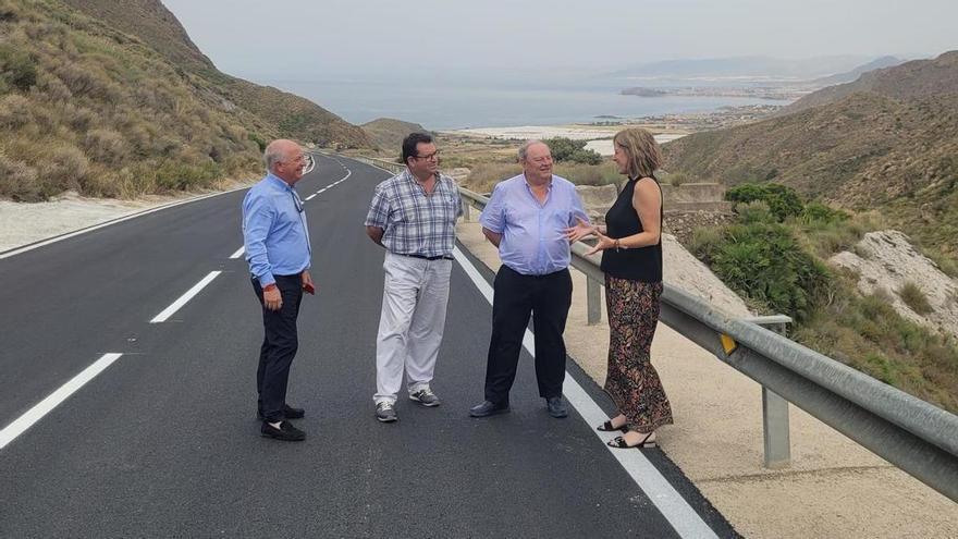 Abre al tráfico la carretera del Cedacero, que une Cartagena con Mazarrón, Isla Plana y La Azohía