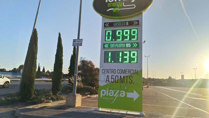 Plaza (Zaragoza) se convierte en el ‘paraíso’ para llenar el depósito: a menos de un euro por litro