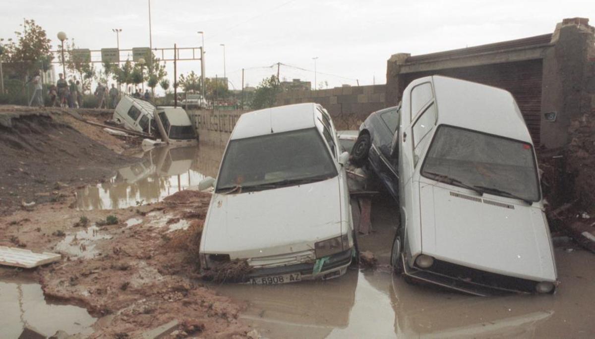 Inundaciones en Alicante 1997