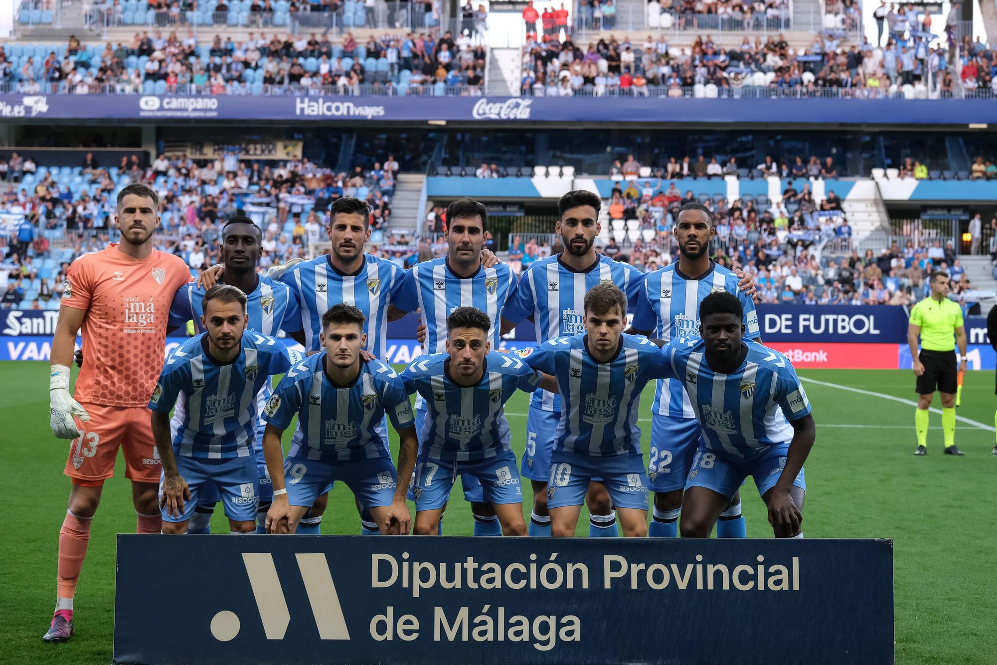 El Málaga CF - CD Mirandés, en imágenes