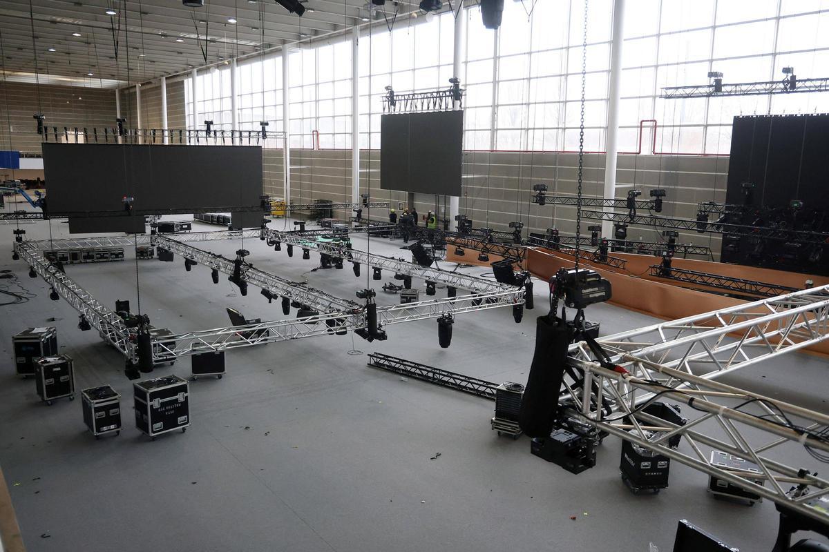 Vista general del recinto.