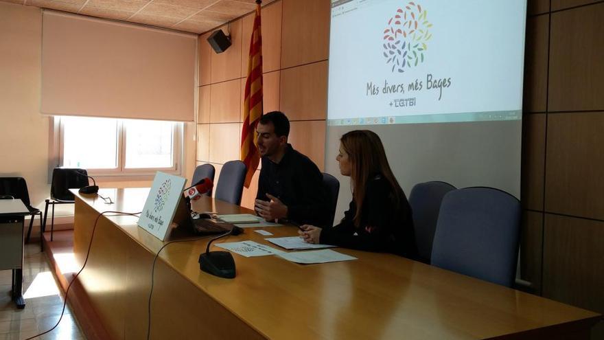 Albert Marañón i Cristina Cruz, en la presentació de l&#039;enquesta