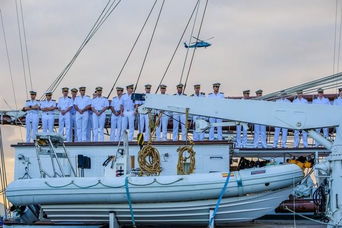 LLEGADA DEL JUAN SEBASTIAN ELCANO