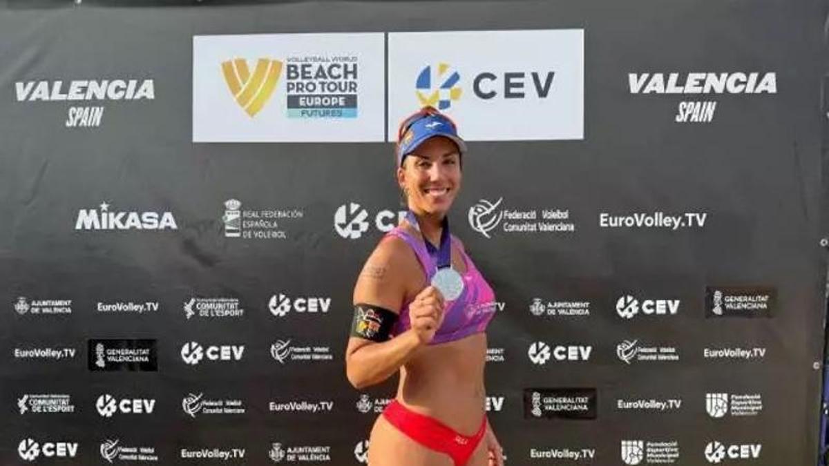 Vóley-playa, Paula Soria: «Ya estoy de vuelta»