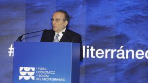 Javier Moll insta a construir un diálogo sin maximalismos ideológicos y de consenso en el I Foro del Mediterráneo