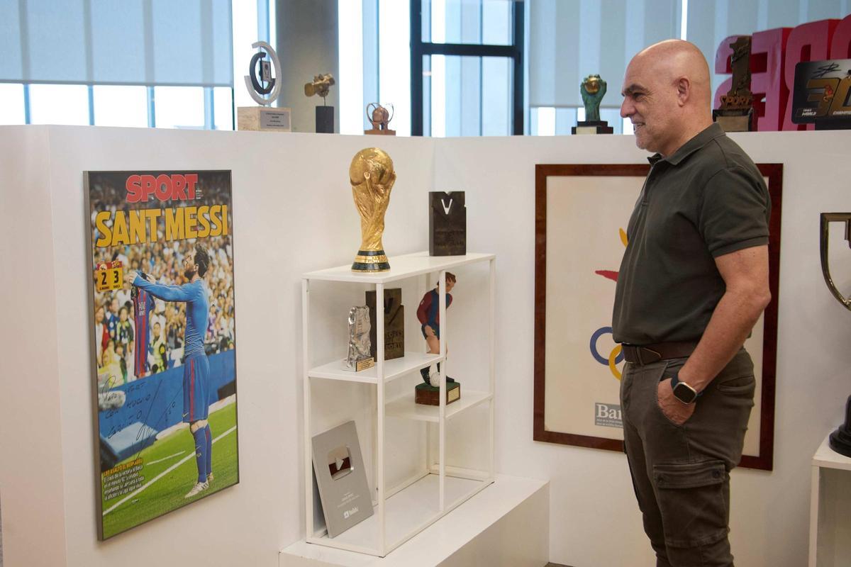 Juanjo Brau visitó SPORT para hablar de sus 25 años en el Barça