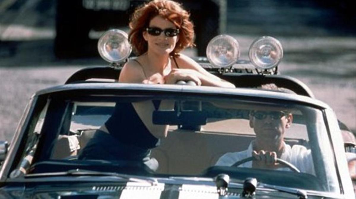 Pierce Brosnan i Rene Russo, en una escena de ’El secret de Thomas Crown’. Pierce Brosnan i Rene Russo, en una escena de ’El secret de Thomas Crown’.