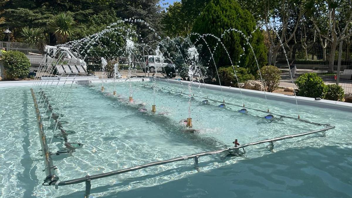 Nueva imagen de la fuente pequeña de La Marina.