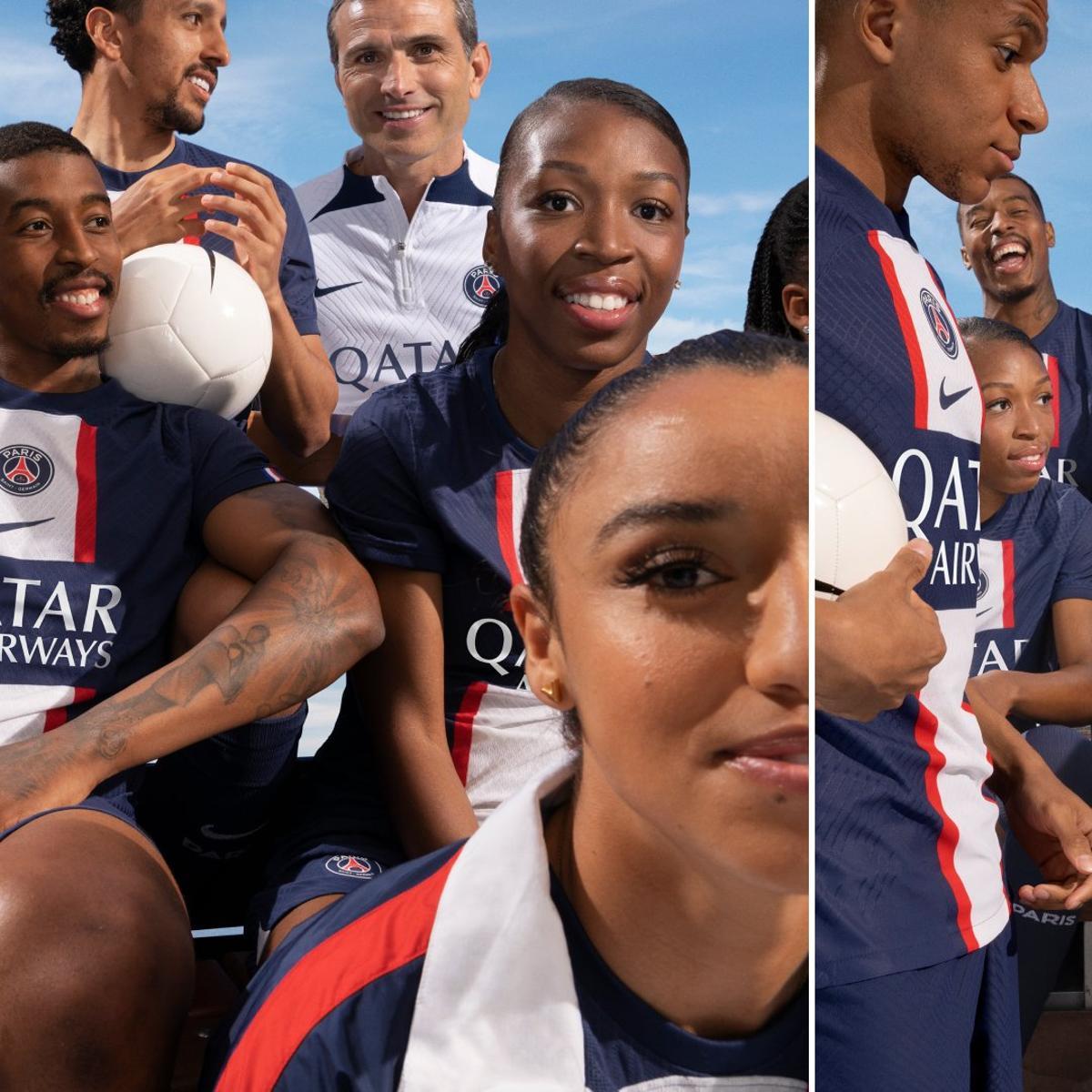 Así luce la nueva camiseta del PSG para la temporada 2022/23