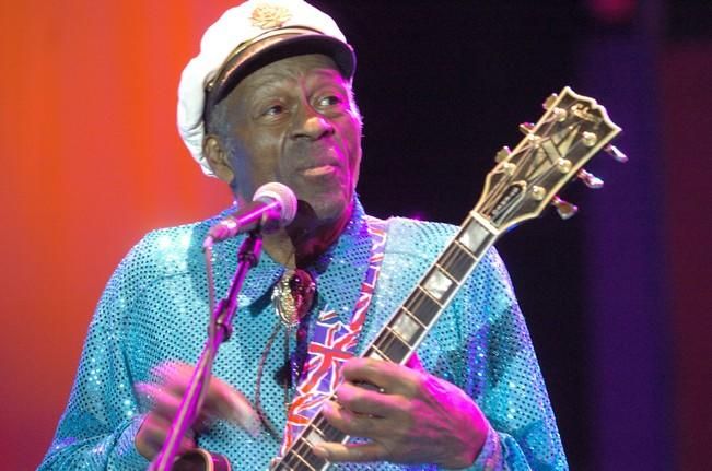 ACTUACION DE .CHUCK BERRY. EN EL AUDITORIO DEL ...