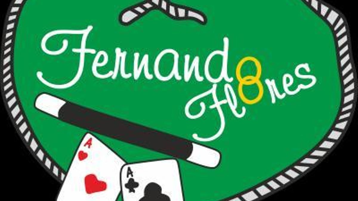 Cartel del mago Fernando Flores