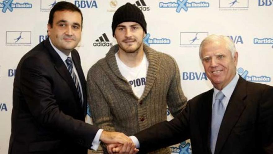 Casillas presenta el 'Partido por la ilusión'