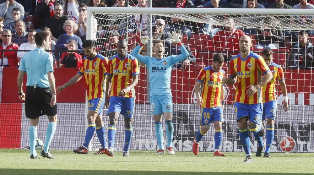 Sevilla - Valencia, en imágenes