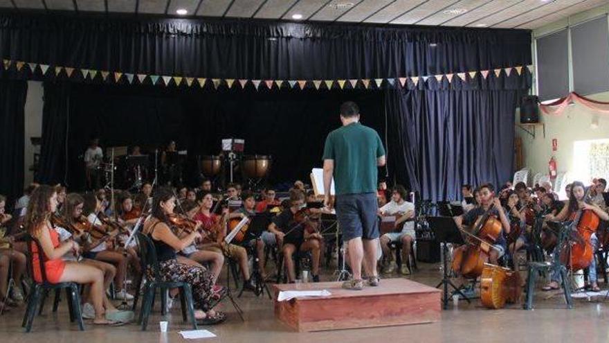 L&#039;Orquestra de Collsuspina està integrada per 85 músics de totes les edats, des de jubilats fins a nens de 7 anys; el director, Daniel Vallejo, també és el creador de la música d&#039;enguany