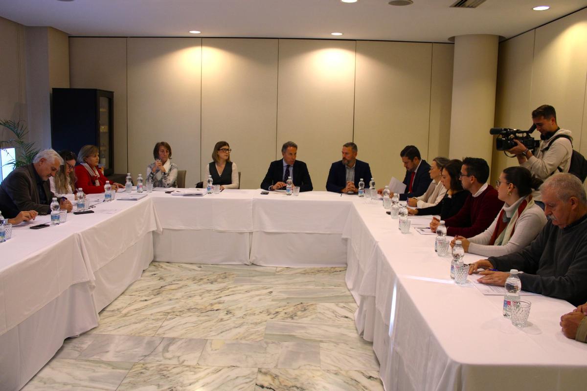 Este martes se celebraba la mesa local de empleo de Lorca.