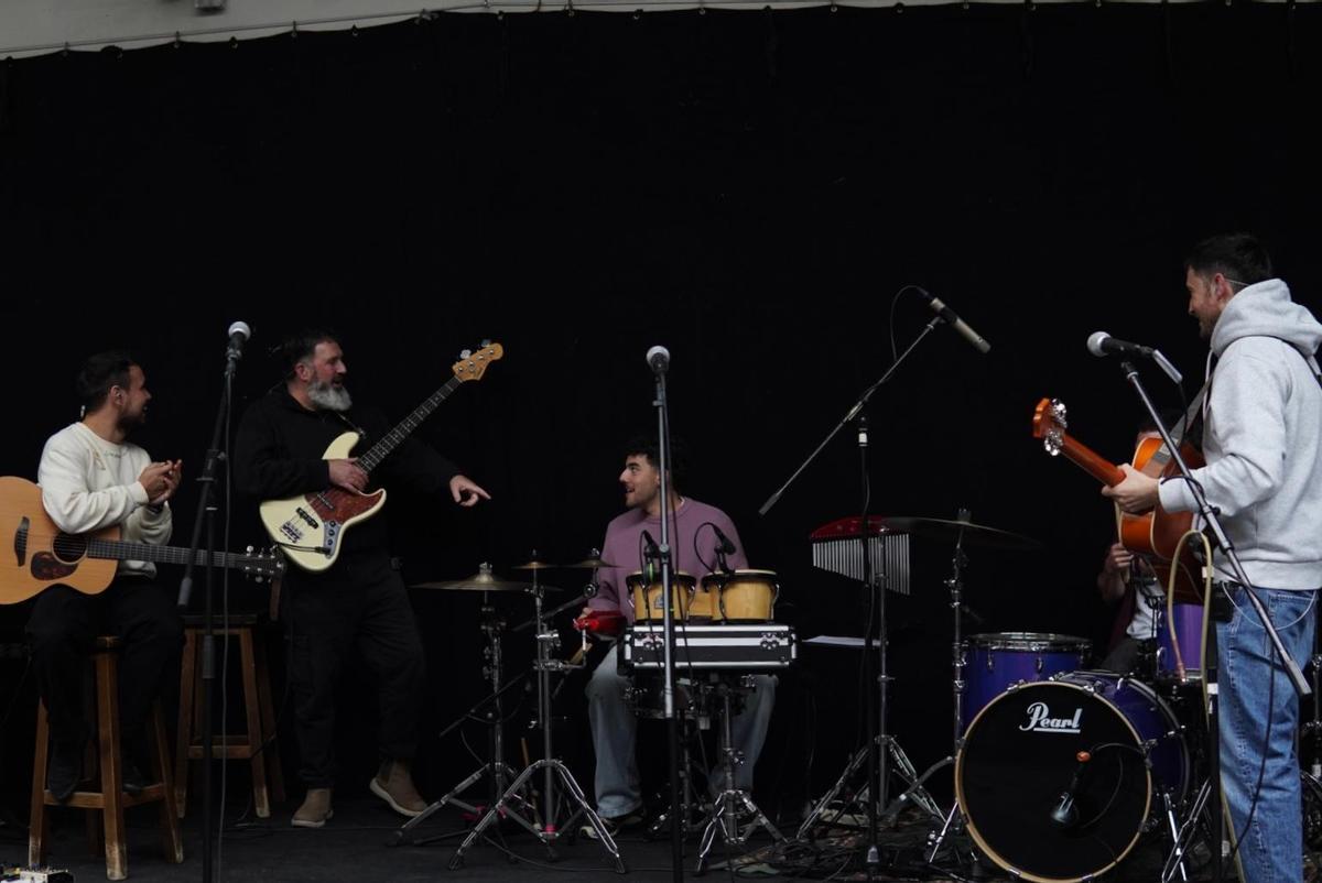 Integrantes da Banda do Peixe.