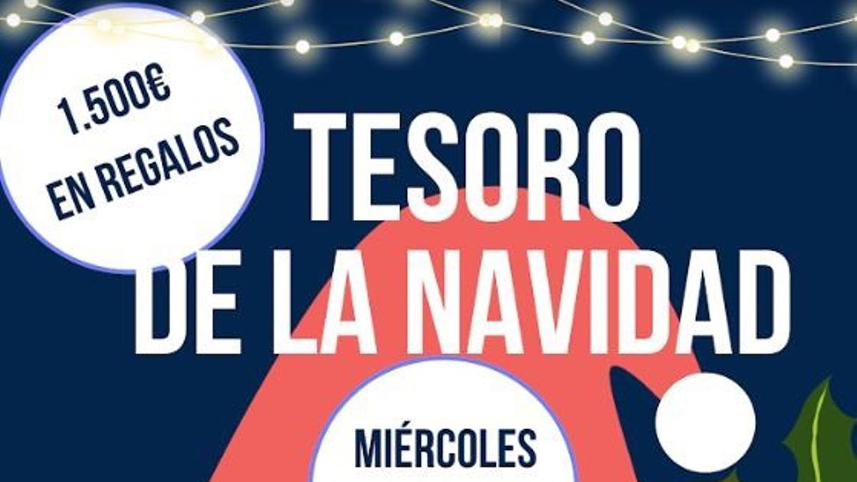 El Tesoro de la Navidad de Rincón de la Victoria se celebrará el 28 de diciembre con diversos regalos