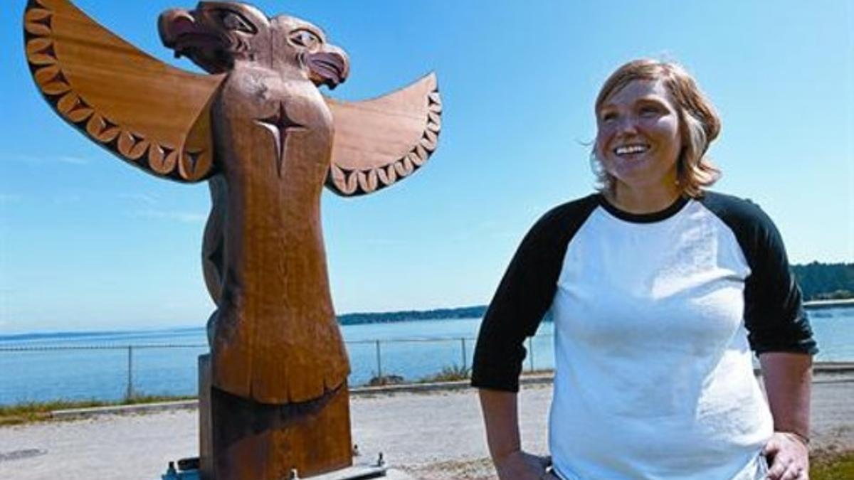 Pionera 8 Heather Purser, la joven lesbiana de la tribu Suquamish que ha impulsado la legalización.