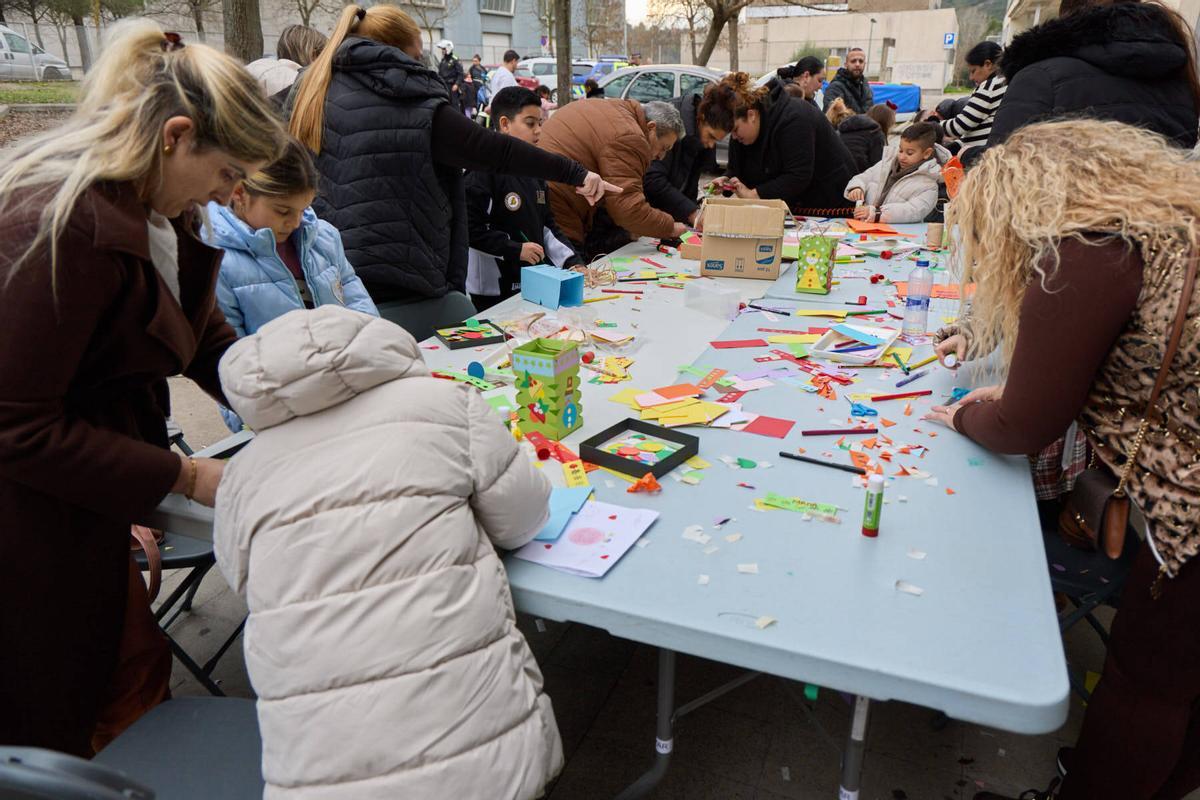 Les fotos del patges reials a Girona Est