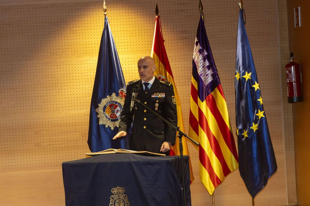 Toma de posesión de José Antonio Puebla, nuevo jefe superior de la Policía Nacional