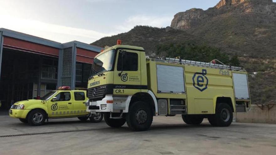 El parque de bomberos de Tejeda abrirá cuando haya riesgo de incendio