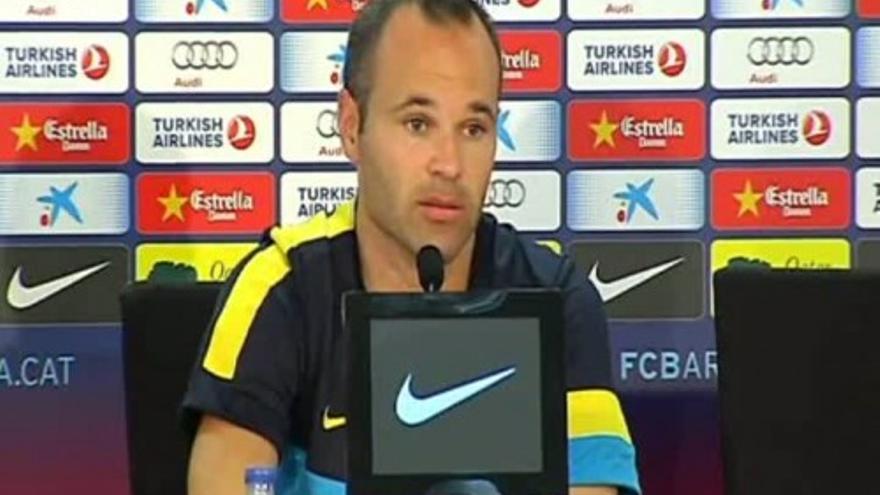 Iniesta: &quot;La Supercopa no marcará la temporada&quot;