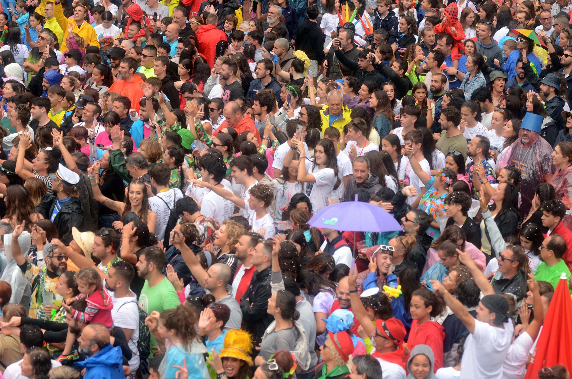 Las imágenes de la Festa do Auga más esperada de la historia