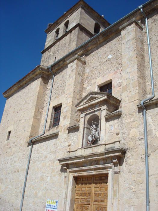 Iglesia de Turégano (Segovia). Camino de Santiago alemán.