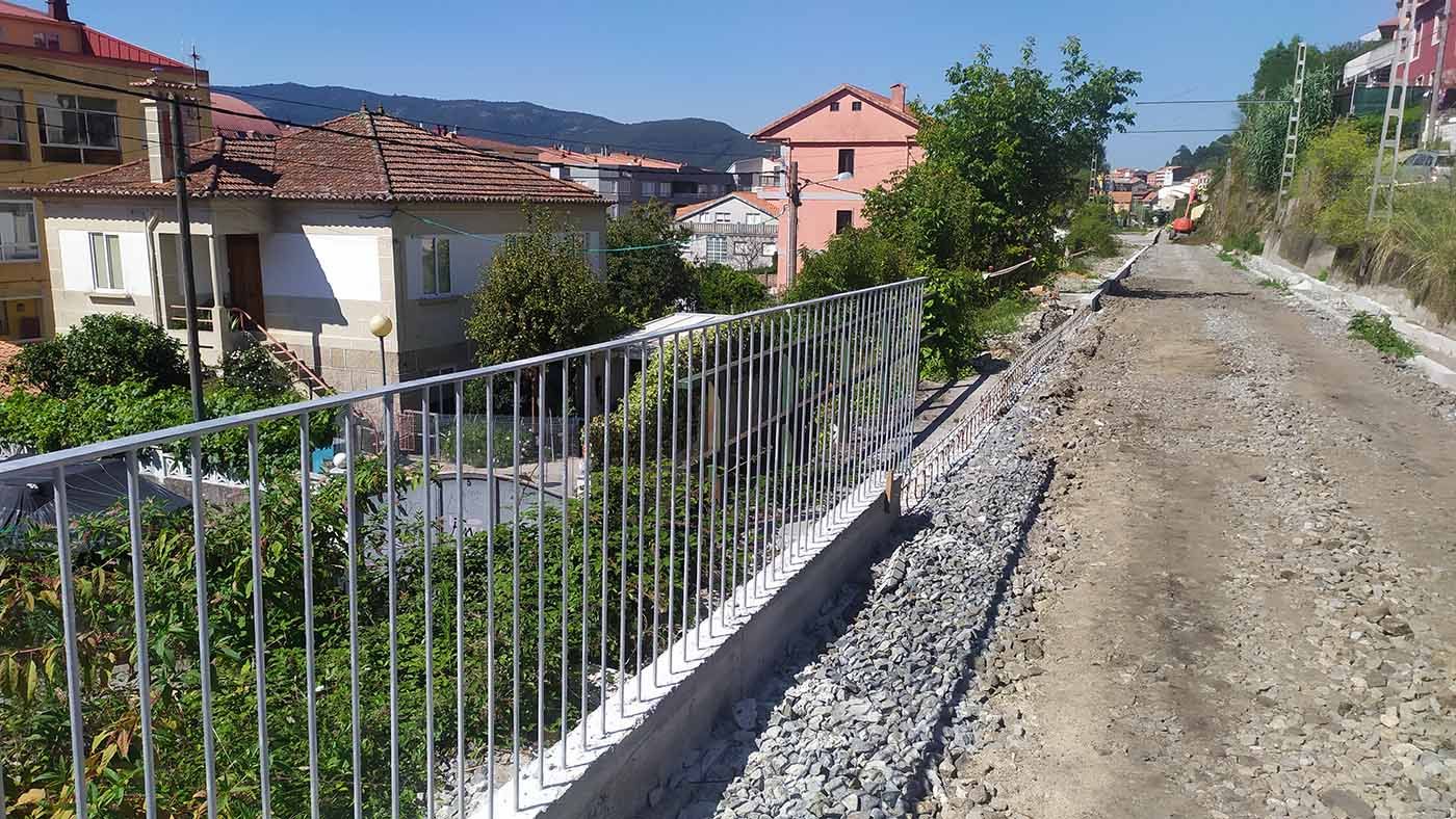 La senda verde de Chapela ya se deja ver