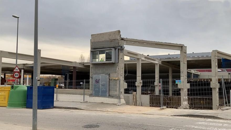 VÍDEO | Així avancen les obres de conversió de l&#039;antic supermercat Caprabo en un nou centre a Figueres