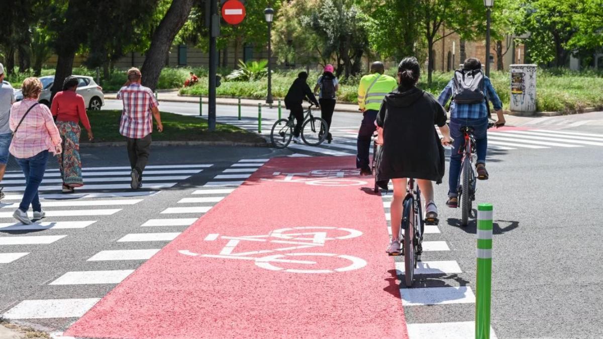Cruzar a pie o en bici: Los pasos de peatones, foco de problemas en las ciudades.