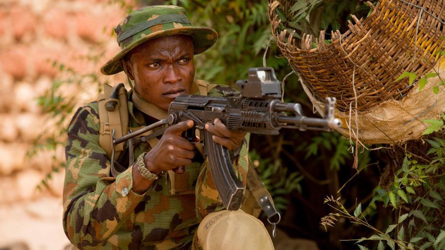 Soldado de Níger.