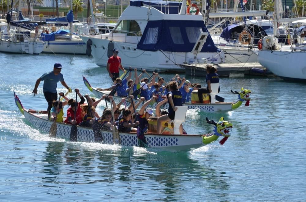 Liga Regional Dragon Boat en Cartagena