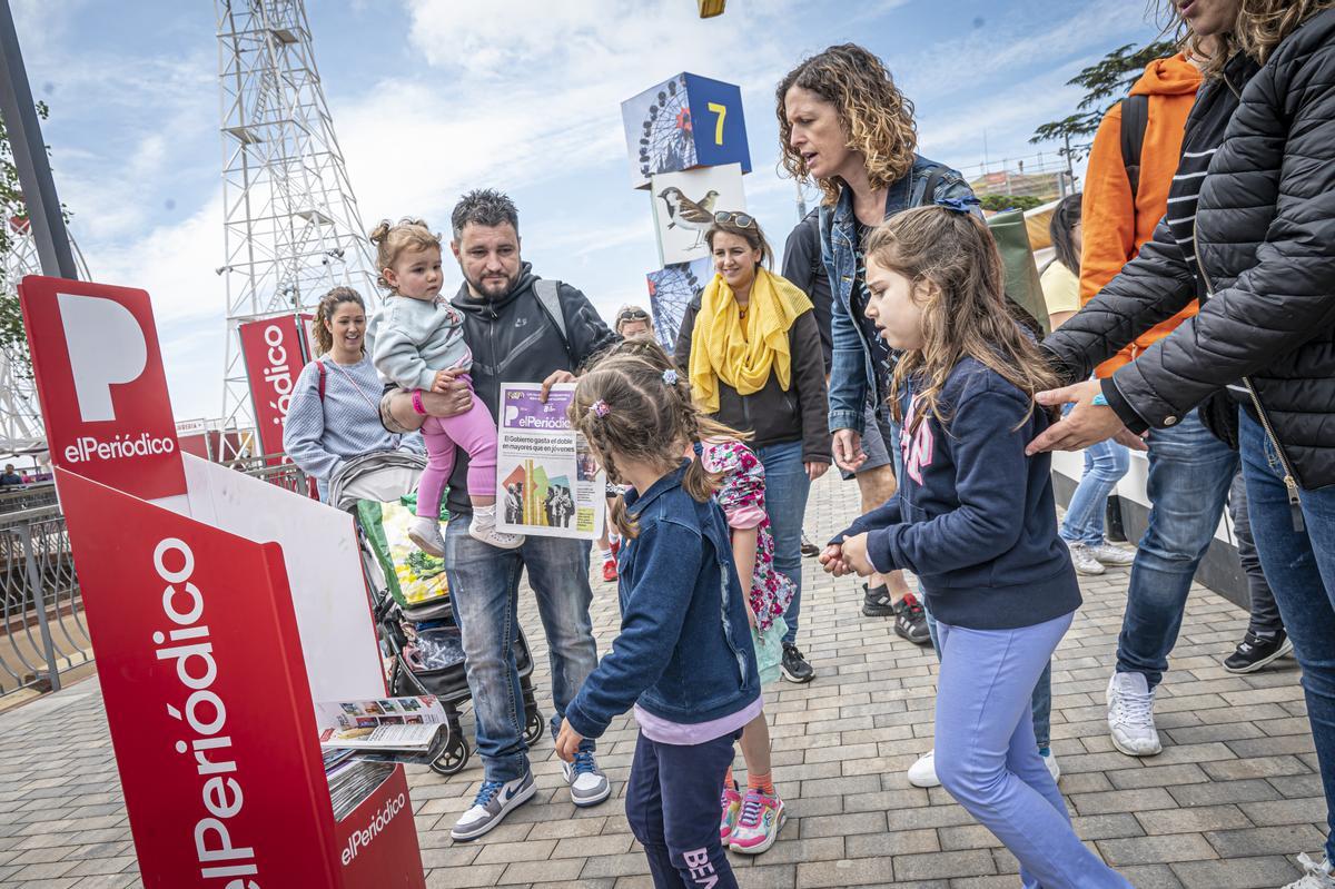 Fiesta solidaria de El Periódico en favor de Fundesplai en el Tibidabo