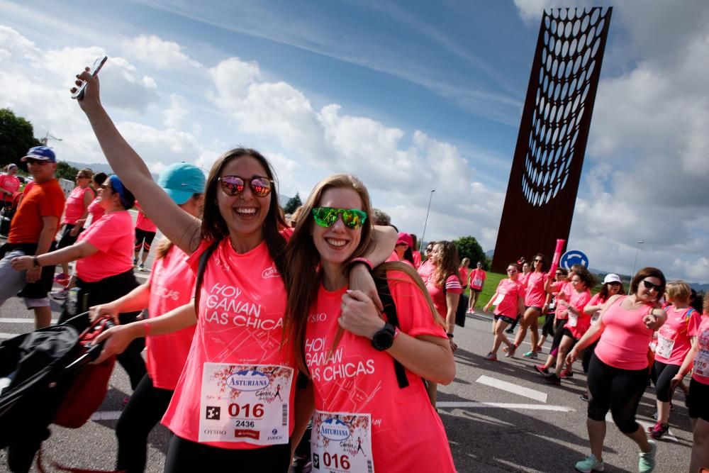 Carrera de la mujer 2018 en Gijón