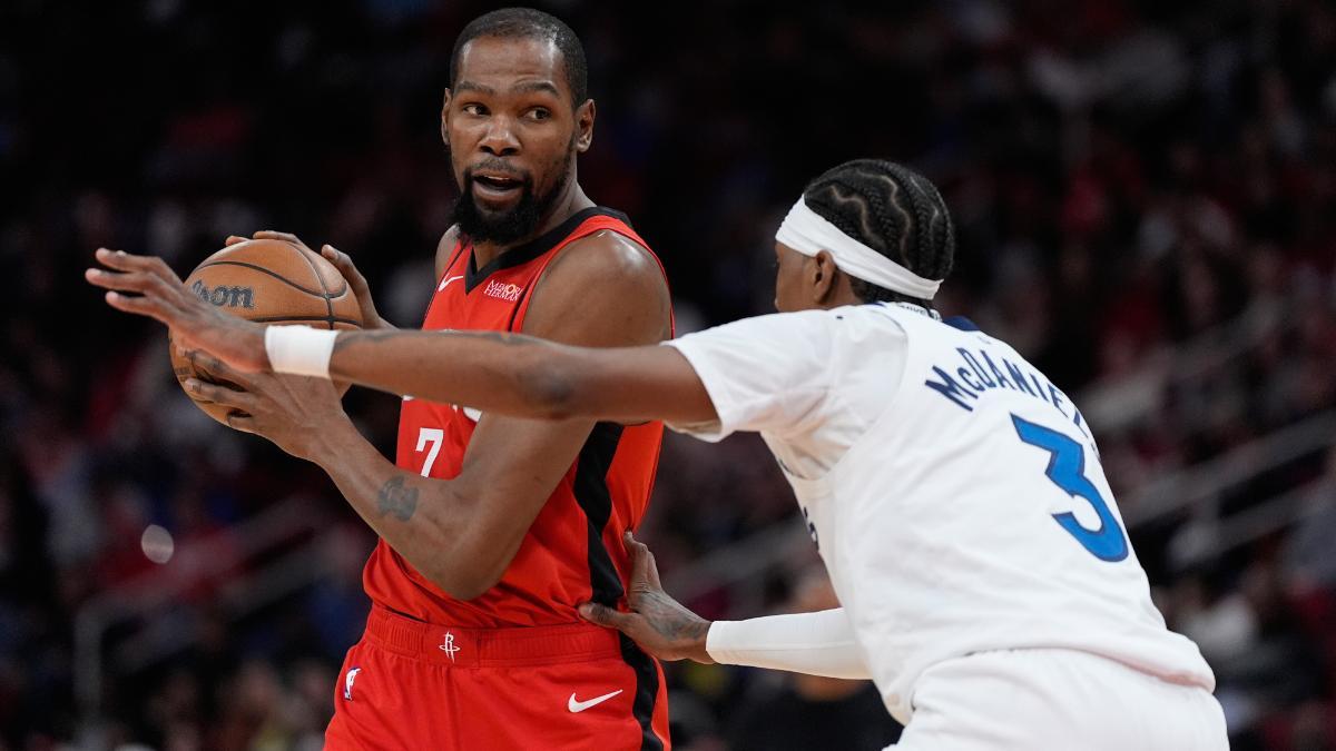 Durant tumba a los Wolves