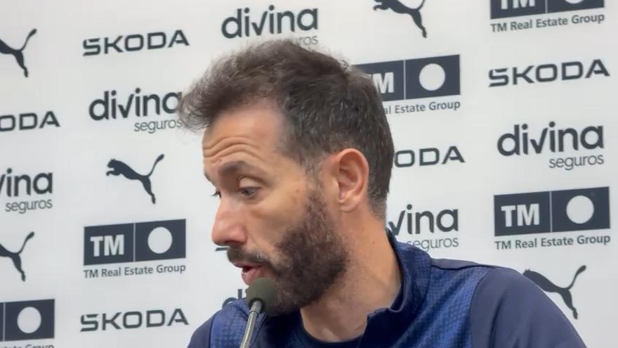 Así afronta el Valencia CF una semana con tres partidos: Corberán lo explica