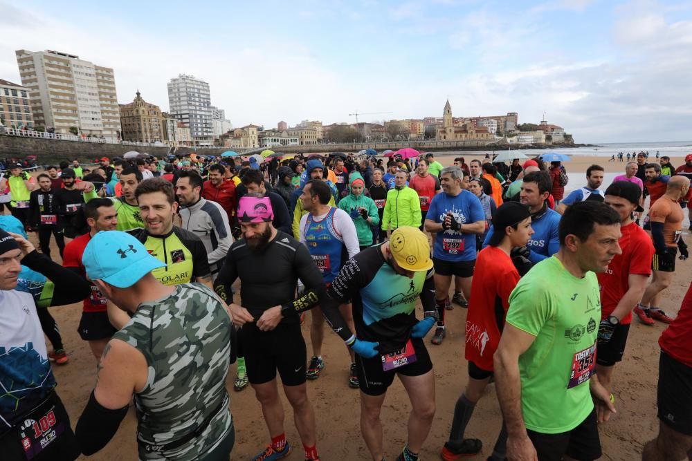 El Costa Trail de Gijón, en imágenes