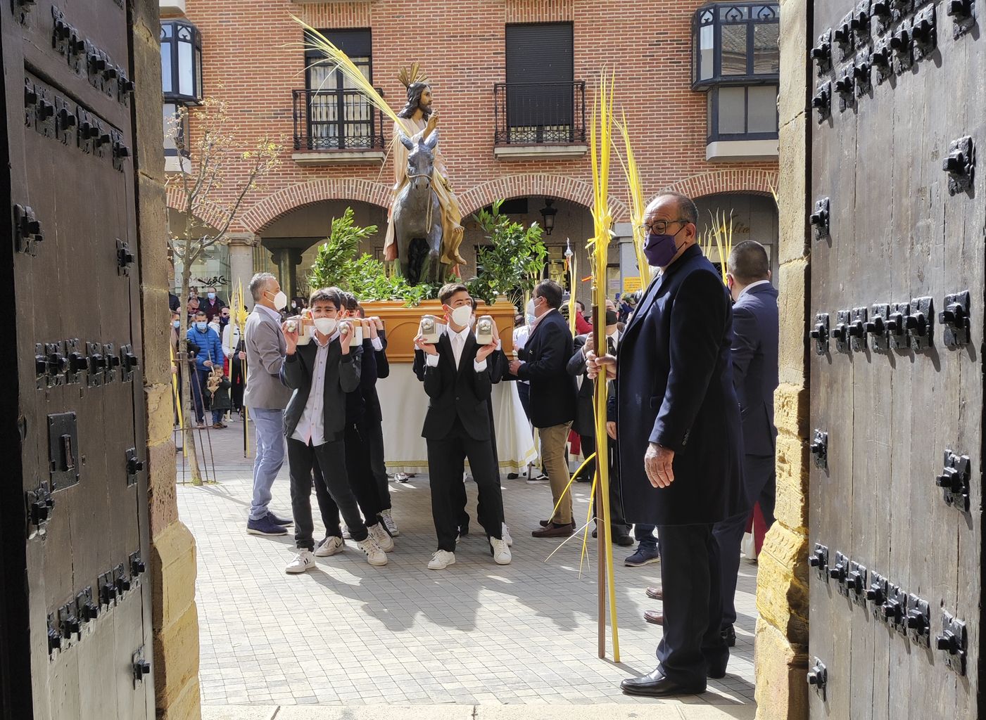 La procesión del Domingo de Ramos en Benavente en imágenes