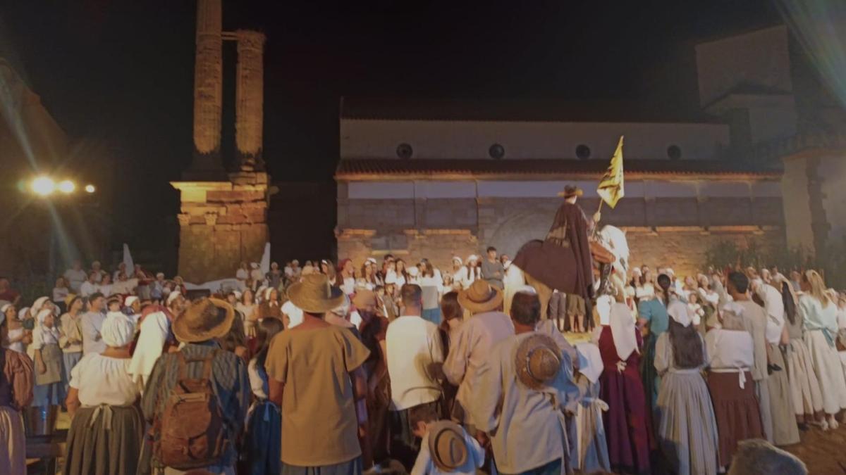 Imagen de la representación de 'El Alcalde de Zalamea'.