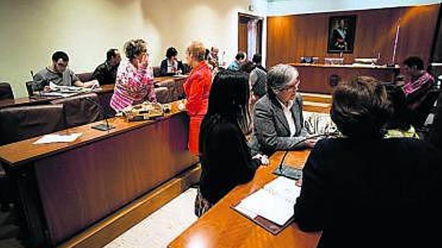 Participantes en el Consejo de Cooperación Internacional.