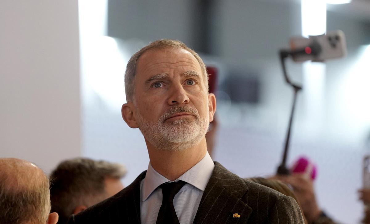 Los reyes Felipe VI y Letizia en la inauguración de Fitur 2026.