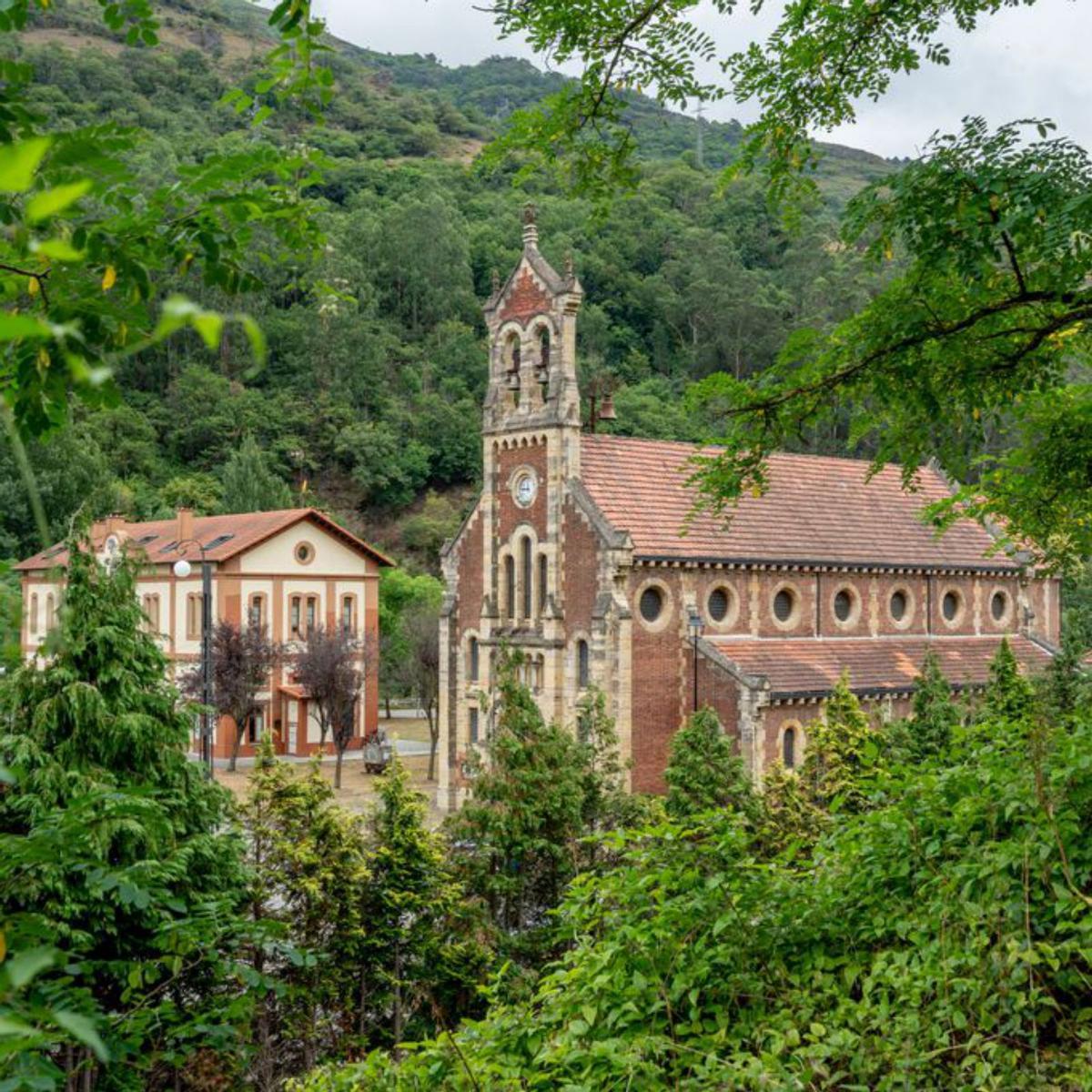 Poblado minero de Bustiello: urbanismo paternalista minero
