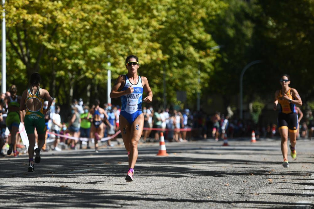 Los favoritos cumplen en el Campeonato de España de Triatlón Sprint en Pontevedra