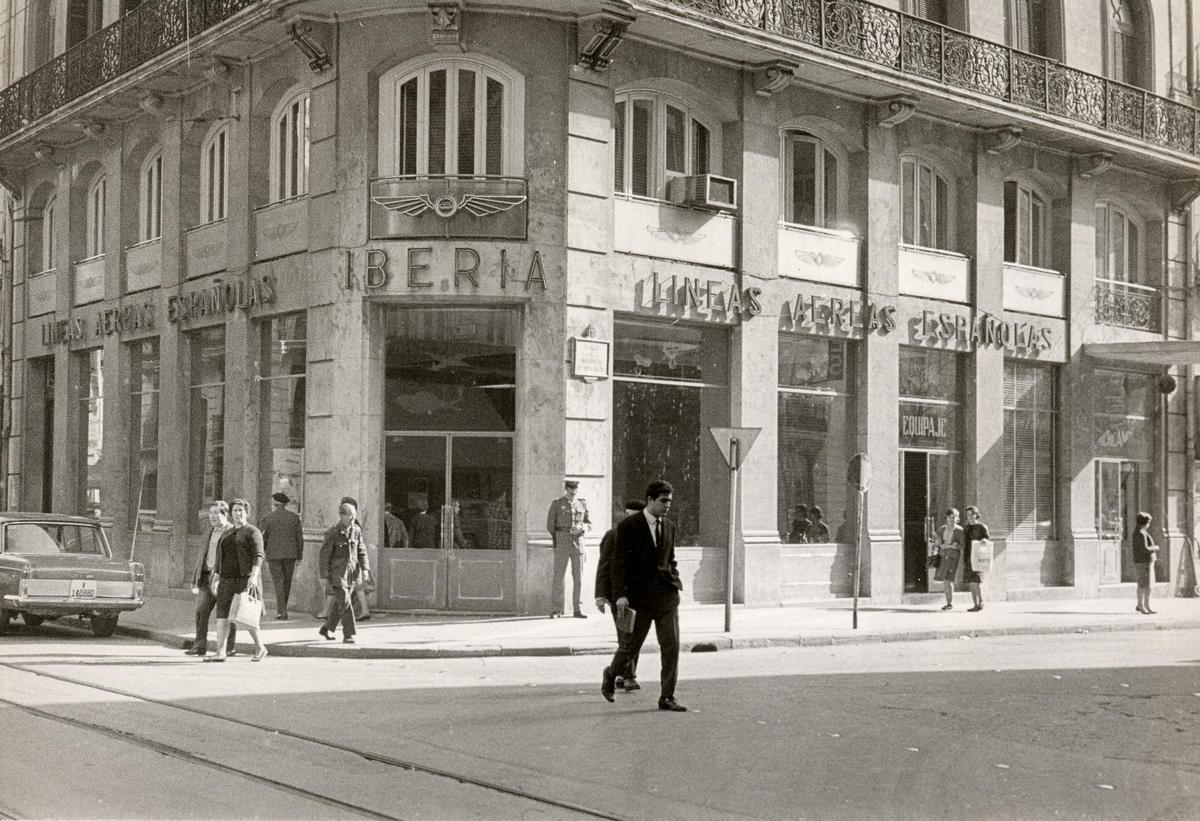 Edificio de Iberia en València, en una imagen de archivo.