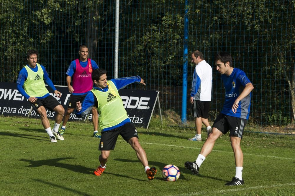 Entrenamiento del Real Oviedo