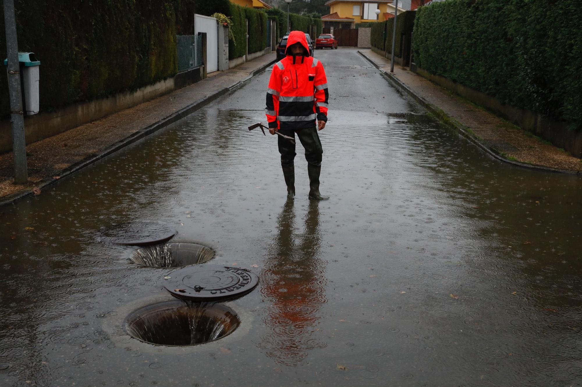 Temporal en Gijón